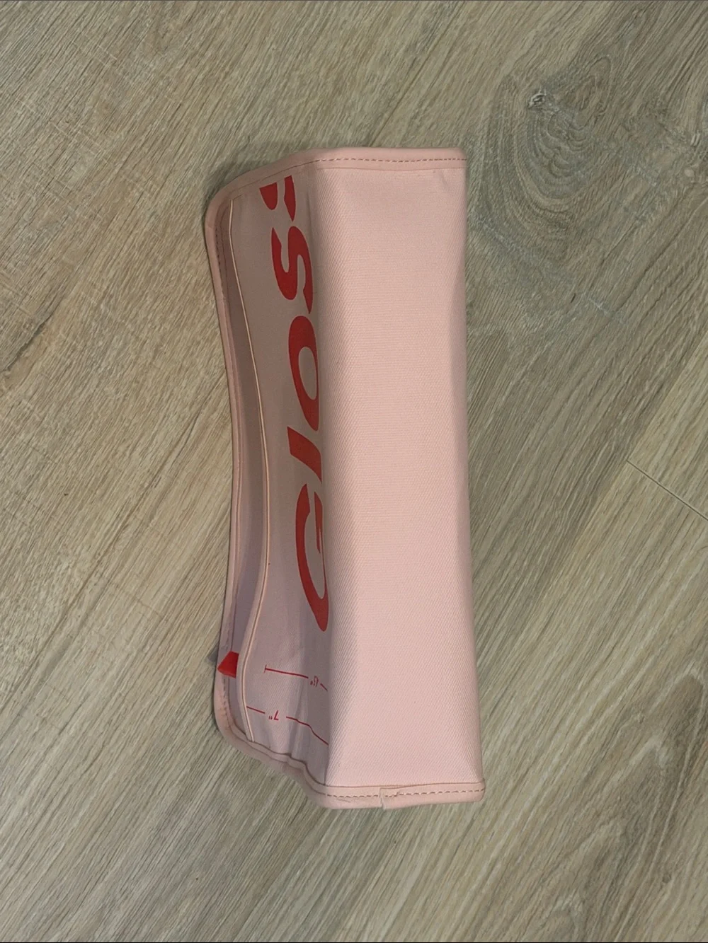 NWOT Glossier makeup bag